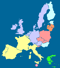 Répartition des langues au sein de l'U.E.
