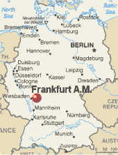 Franckfurt-Am-Main, important centre financier d'Allemagne